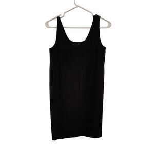 Lane Bryant Black Sleeveless Stretch Classic V-Neck Tank Top Dress Slip Size 0X